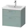 Image de Duravit D-Code Meuble sous-vasque, 2 tiroirs, DC4671010HG0000,