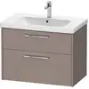 Image de Duravit D-Code Meuble sous-vasque, 2 tiroirs, DC4672010430000,