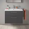 Image de Duravit D-Code Meuble sous-vasque, 2 tiroirs, DC4672010490000,