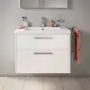 Image de Duravit D-Code Meuble sous-vasque, 2 tiroirs, DC4672010220000,