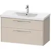 Image de Duravit D-Code Meuble sous-vasque, 2 tiroirs, DC4673010910000,