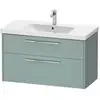 Image de Duravit D-Code Meuble sous-vasque, 2 tiroirs, DC4673010HG0000,