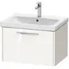 Image de Duravit D-Code Meuble sous-vasque, 1 tiroir, DC4666010220000,