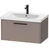Image de Duravit D-Code Meuble sous-vasque, 1 tiroir, DC46670BD430000,