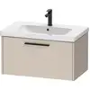 Image de Duravit D-Code Meuble sous-vasque, 1 tiroir, DC46670BD910000,