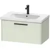 Image de Duravit D-Code Meuble sous-vasque, 1 tiroir, DC46670BDHH0000,