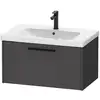 Image de Duravit D-Code Meuble sous-vasque, 1 tiroir, DC46670BD490000,