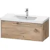 Image de Duravit D-Code Meuble sous-vasque, 1 tiroir, DC4668010550000,