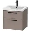Image de Duravit D-Code Meuble sous-vasque, 2 tiroirs, DC46700BD430000,