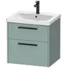 Image de Duravit D-Code Meuble sous-vasque, 2 tiroirs, DC46700BDHG0000,