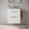 Image de Duravit D-Code Meuble sous-vasque, 2 tiroirs, DC4670010180000,