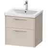 Image de Duravit D-Code Meuble sous-vasque, 2 tiroirs, DC4670010910000,