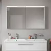 Image de Duravit D-Code Armoire de toilette, 2 portes, DC7108018180000,