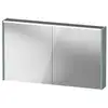 Image de Duravit D-Code Armoire de toilette, 2 portes, DC71080HGHG0000,