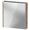 Image de Duravit D-Code Armoire de toilette, 1 porte, DC7105R55550000,