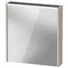 Image de Duravit D-Code Armoire de toilette, 1 porte, DC7105R91910000,