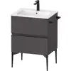 Image de Duravit Sivida Meuble sous-vasque, 2 tiroirs, SV46430BD490000,