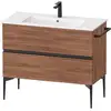 Image de Duravit Sivida Meuble sous-vasque, 2 tiroirs, SV46450BD790000,
