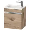 Image de Duravit Sivida Meuble sous-vasque, 1 porte, SV4649L10550000,