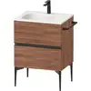 Image de Duravit Sivida Meuble sous-vasque, 2 tiroirs, SV46500BD790000,