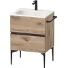 Image de Duravit Sivida Meuble sous-vasque, 2 tiroirs, SV46500BD550000,