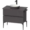 Image de Duravit Sivida Meuble bas, 2 tiroirs, SV46580BD490000,