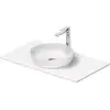 Image de Duravit Sivida Plan de toilette avec vasque à poser, 2680133200,