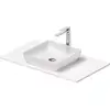 Image de Duravit Sivida Plan de toilette avec vasque à poser, 2680183200,