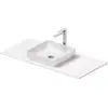 Image de Duravit Sivida Plan de toilette avec vasque à poser, 2680193200,