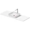 Image de Duravit Sivida Plan de toilette avec vasque à poser, 2680203200,