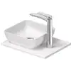 Image de Duravit Sivida Plan de toilette avec vasque à poser, 2680233200,