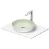Image de Duravit Sivida Plan de toilette avec vasque à poser, 268012FG00,