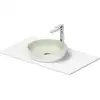 Image de Duravit Sivida Plan de toilette avec vasque à poser, 268013FG00,