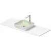 Image de Duravit Sivida Plan de toilette avec vasque à poser, 268020FG00,