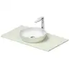 Image de Duravit Sivida Plan de toilette avec vasque à poser, 268013FH00,