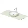 Image de Duravit Sivida Plan de toilette avec vasque à poser, 268014FH00,