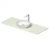 Image de Duravit Sivida Plan de toilette avec vasque à poser, 268015FH00,