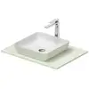 Image de Duravit Sivida Plan de toilette avec vasque à poser, 268017FH00,