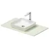 Image de Duravit Sivida Plan de toilette avec vasque à poser, 268018FH00,