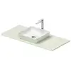 Image de Duravit Sivida Plan de toilette avec vasque à poser, 268019FH00,