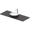 Image de Duravit Sivida Plan de toilette avec vasque à poser, 268015FI00,