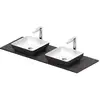 Image de Duravit Sivida Plan de toilette avec deux vasque, 268021FI00,
