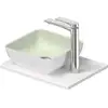 Image de Duravit Sivida Plan de toilette avec vasque à poser, 268023FG00,