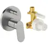 Image de Duravit Wave Mitigeur monocommande bain-douche, WA4210008070,