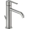 Image de Duravit BA1023001070 Balcoon Mitigeur de lavabo, Acier Inoxydable brossé