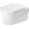 Image de Duravit ME by Starck WC suspendu L: 57 cm, avec HygieneFlush, 457909AAA1,