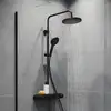 Image de Duravit Shower Systems Colonne de douche en applique avec mitigeur thermostatique, TH4380008046,