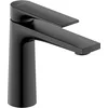 Image de Duravit Tulum by Starck Mitigeur monocommande de lavabo, Robinet lavabo, Taille M (hauteur de sortie 122 mm), Robinet salle bain, robinet à économie d'énergie (FreshStart), Noir mat