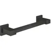 Image de GROHE Start Cube Barre d'Appui, 354mm, Fixations Cachées, Fixation avec vis Incluses, Métal, Noir Mat, 410942430