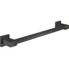 Image de GROHE Start Cube Barre d'Appui, 504mm, Fixations Cachées, Fixation avec vis Incluses, Métal, Noir Mat, 410952430
